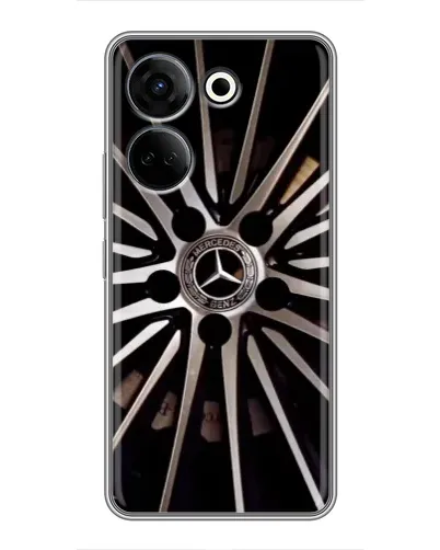 Чехол для TECNO Camon 20 с картинкой «Диск Mercedes»