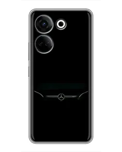 Чехол для TECNO Camon 20 с картинкой «Mercedes Stealth Look»