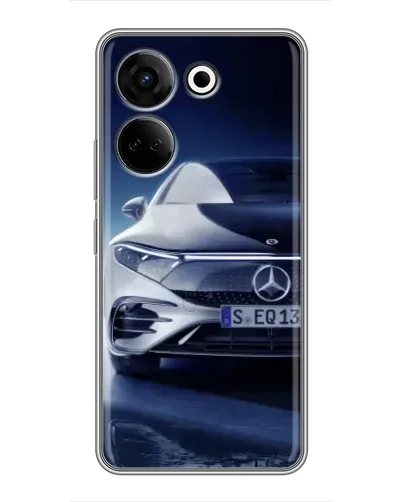 Чехол для TECNO Camon 20 с картинкой «Mercedes EQ — будущее»