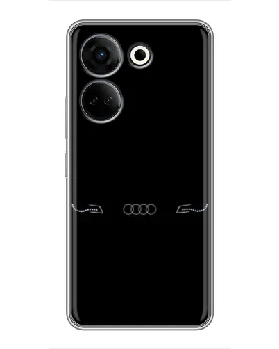 Чехол для TECNO Camon 20 с картинкой «Audi — световой подпись» Чехол для TECNO Camon 20 с картинкой «Audi — световой подпись»
