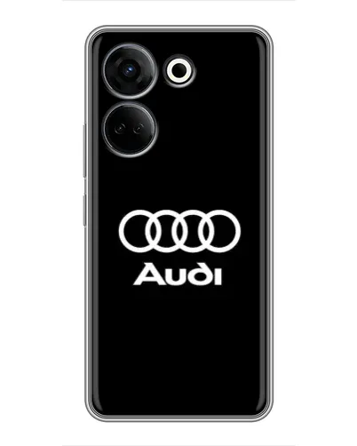 Чехол для TECNO Camon 20 с картинкой «Классическое лого Audi» Чехол для TECNO Camon 20 с картинкой «Классическое лого Audi»
