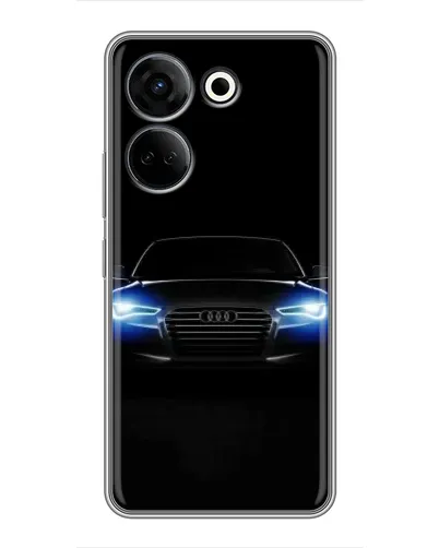 Чехол для TECNO Camon 20 с картинкой «Audi в неоне» Чехол для TECNO Camon 20 с картинкой «Audi в неоне»