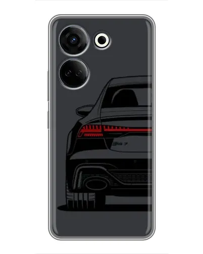 Чехол для TECNO Camon 20 с картинкой «Задняя часть Audi — арт» Чехол для TECNO Camon 20 с картинкой «Задняя часть Audi — арт»