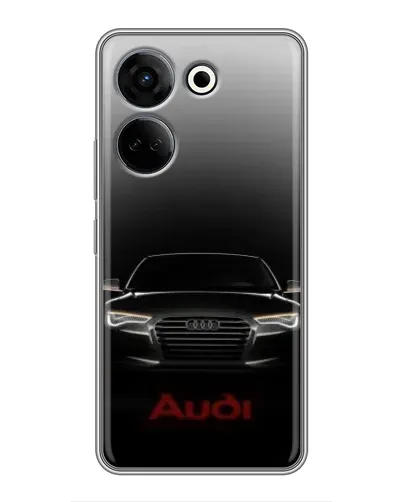 Чехол для TECNO Camon 20 с картинкой «Audi — градиентный контур» Чехол для TECNO Camon 20 с картинкой «Audi — градиентный контур»