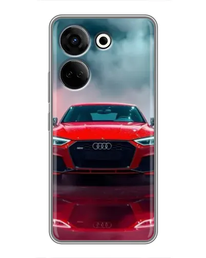 Чехол для TECNO Camon 20 с картинкой «Audi RS — красный стиль» Чехол для TECNO Camon 20 с картинкой «Audi RS — красный стиль»