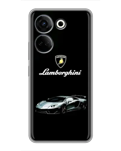 Чехол для TECNO Camon 20 с картинкой «Логотип Lamborghini классика» Чехол для TECNO Camon 20 с картинкой «Логотип Lamborghini классика»