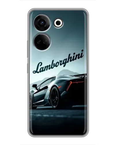 Чехол для TECNO Camon 20 с картинкой «Классическая надпись Lamborghini» Чехол для TECNO Camon 20 с картинкой «Классическая надпись Lamborghini»