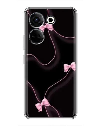 Чехол для TECNO Camon 20 с картинкой «Розовые ленты» Чехол для TECNO Camon 20 с картинкой «Розовые ленты»
