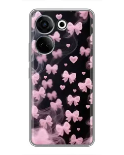 Чехол для TECNO Camon 20 с картинкой «Неоновое кружево»