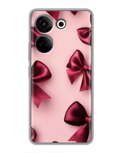 Чехол для TECNO Camon 20 с картинкой «Бордовый атлас» Чехол для TECNO Camon 20 с картинкой «Бордовый атлас»