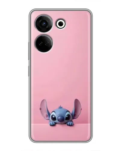 Чехол для TECNO Camon 20 с картинкой «Stitch выглядывает»