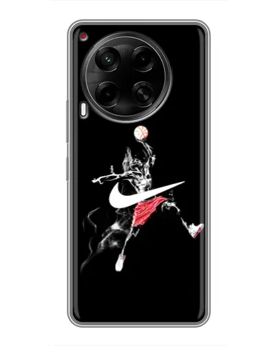 Чехол для TECNO Camon 30 (CL6) с картинкой «Jordan Jumpman»