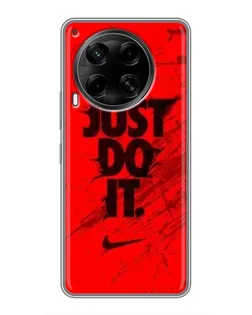 Чехол для TECNO Camon 30 (CL6) с картинкой «Nike Just Do It»