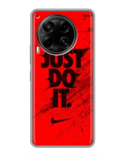 Чехол для TECNO Camon 30 (CL6) с картинкой «Nike Just Do It»