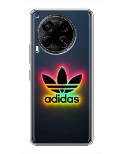 Чехол для TECNO Camon 30 (CL6) с картинкой «Неоновый Adidas» Чехол для TECNO Camon 30 (CL6) с картинкой «Неоновый Adidas»