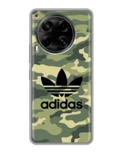 Чохол для TECNO Camon 30 (CL6) з картинкою «Мілітарі стиль Adidas» Чохол для TECNO Camon 30 (CL6) з картинкою «Мілітарі стиль Adidas»