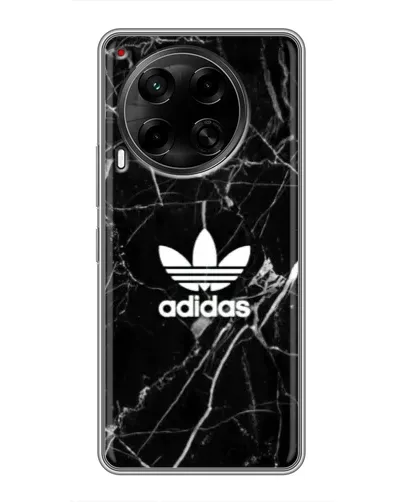 Чехол для TECNO Camon 30 (CL6) с картинкой «Белый мрамор Adidas» Чехол для TECNO Camon 30 (CL6) с картинкой «Белый мрамор Adidas»