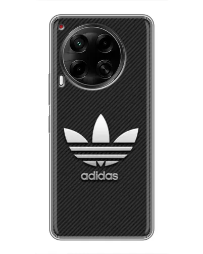 Чехол для TECNO Camon 30 (CL6) с картинкой «Adidas Карбоновая текстура» Чехол для TECNO Camon 30 (CL6) с картинкой «Adidas Карбоновая текстура»