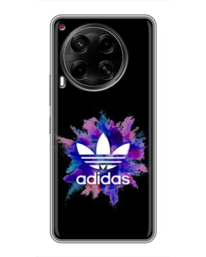 Чехол для TECNO Camon 30 (CL6) с картинкой «Взрыв красок Adidas» Чехол для TECNO Camon 30 (CL6) с картинкой «Взрыв красок Adidas»