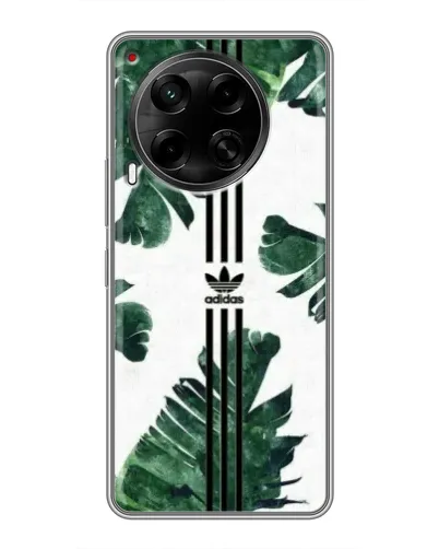 Чехол для TECNO Camon 30 (CL6) с картинкой «Пальмовые листья адидас» Чехол для TECNO Camon 30 (CL6) с картинкой «Пальмовые листья адидас»