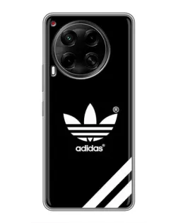 Чехол для TECNO Camon 30 (CL6) с картинкой «Adidas с диагональными полосами»