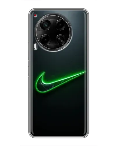 Чохол для TECNO Camon 30 (CL6) з картинкою «Неоновий контур Nike» Чохол для TECNO Camon 30 (CL6) з картинкою «Неоновий контур Nike»