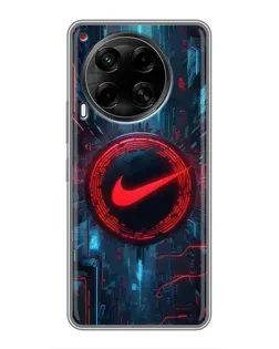 Чохол для TECNO Camon 30 (CL6) з картинкою «Техногенний стиль Nike»