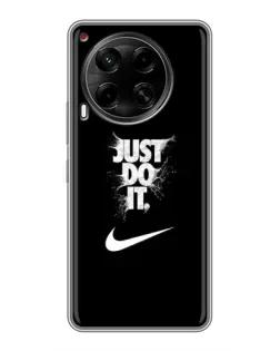 Чохол для TECNO Camon 30 (CL6) з картинкою «Текстовий принт Nike»