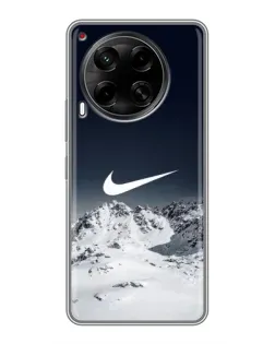 Чохол для TECNO Camon 30 (CL6) з картинкою «Nike — зимові гори»