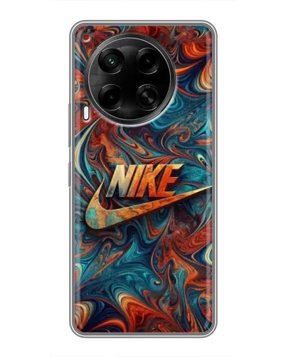 Чохол для TECNO Camon 30 (CL6) з картинкою «Nike в абстракції» Чохол для TECNO Camon 30 (CL6) з картинкою «Nike в абстракції»