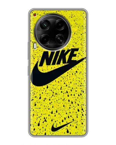 Чохол для TECNO Camon 30 (CL6) з картинкою «Жовтий текстурний Nike» Чохол для TECNO Camon 30 (CL6) з картинкою «Жовтий текстурний Nike»