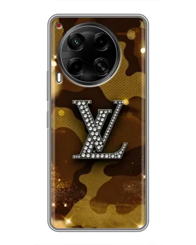 Чехол для TECNO Camon 30 (CL6) с картинкой «Камуфляжный Louis Vuitton» Чехол для TECNO Camon 30 (CL6) с картинкой «Камуфляжный Louis Vuitton»