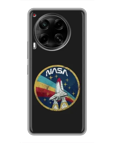 Чохол для TECNO Camon 30 (CL6) з картинкою «NASA — емблема місії» Чохол для TECNO Camon 30 (CL6) з картинкою «NASA — емблема місії»