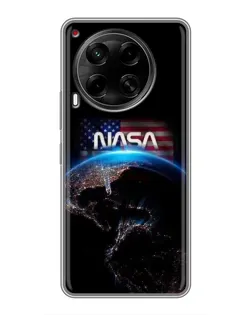 Чохол для TECNO Camon 30 (CL6) з картинкою «Земля з космосу NASA»