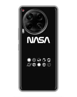 Чохол для TECNO Camon 30 (CL6) з картинкою «NASA — технічний принт»