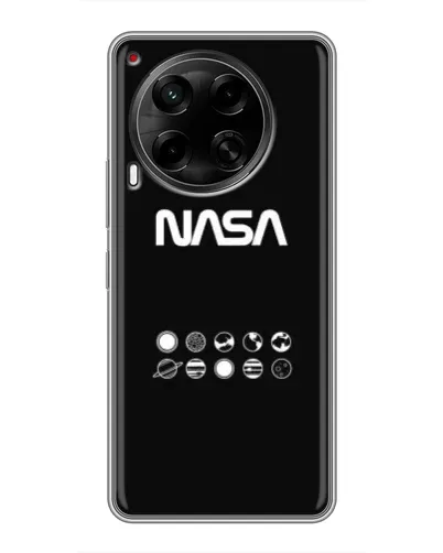 Чохол для TECNO Camon 30 (CL6) з картинкою «NASA — технічний принт» Чохол для TECNO Camon 30 (CL6) з картинкою «NASA — технічний принт»