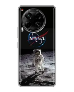 Чохол для TECNO Camon 30 (CL6) з картинкою «Астронавт на Місяці»