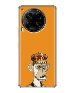 Чехол для TECNO Camon 30 (CL6) с картинкой «Золотая обезьяна Bored Ape» Чехол для TECNO Camon 30 (CL6) с картинкой «Золотая обезьяна Bored Ape»