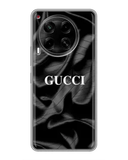 Чехол для TECNO Camon 30 (CL6) с картинкой «Gucci — шелковые волны» Чехол для TECNO Camon 30 (CL6) с картинкой «Gucci — шелковые волны»