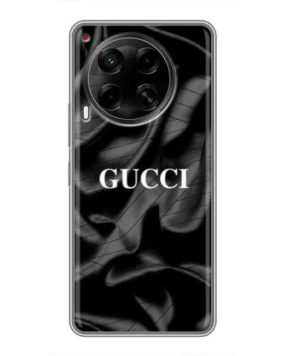 Чехол для TECNO Camon 30 (CL6) с картинкой «Gucci — шелковые волны»