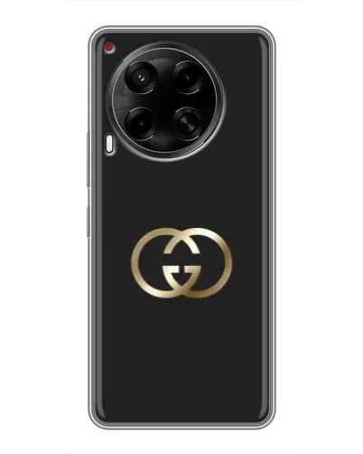 Чехол для TECNO Camon 30 (CL6) с картинкой «Минимализм Gucci»