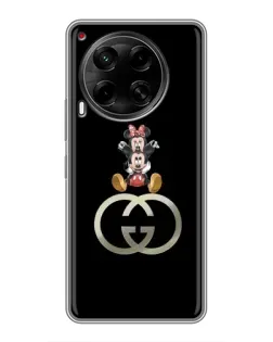 Чохол для TECNO Camon 30 (CL6) з картинкою «Мінні Маус на лого»