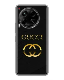 Чохол для TECNO Camon 30 (CL6) з картинкою «Золотий логотип Gucci»