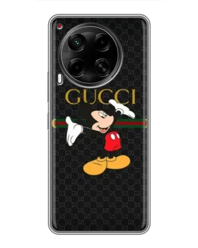 Чехол для TECNO Camon 30 (CL6) с картинкой «Микки Маус Gucci»
