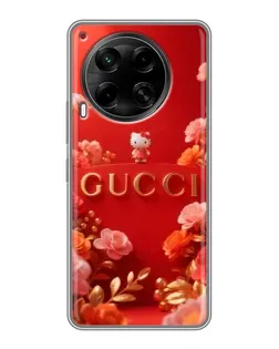 Чохол для TECNO Camon 30 (CL6) з картинкою «Gucci — золотий сад»