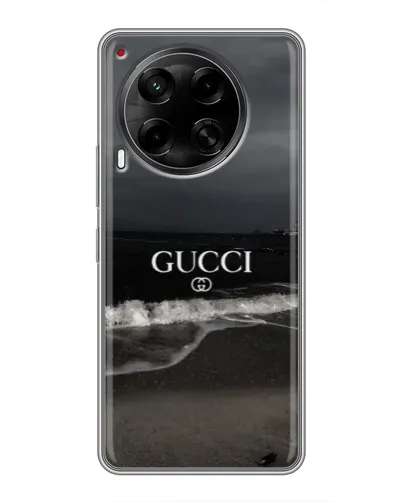 Чехол для TECNO Camon 30 (CL6) с картинкой «Gucci — морской прибой»