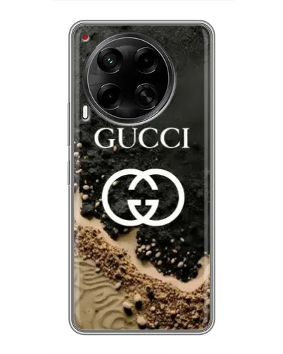 Чехол для TECNO Camon 30 (CL6) с картинкой «Gucci — песчаные дюны»