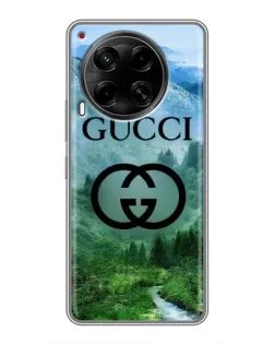 Чохол для TECNO Camon 30 (CL6) з картинкою «Gucci — гірський пейзаж»