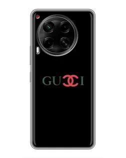 Чохол для TECNO Camon 30 (CL6) з картинкою «Gucci — червоний градієнт»