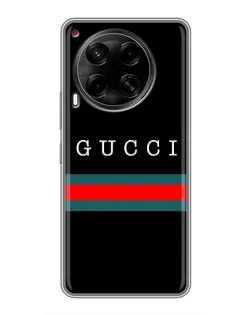 Чохол для TECNO Camon 30 (CL6) з картинкою «Gucci — червоний пояс»